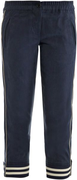Etoile Isabel Marant Anastasie Track Trousers - Lyst