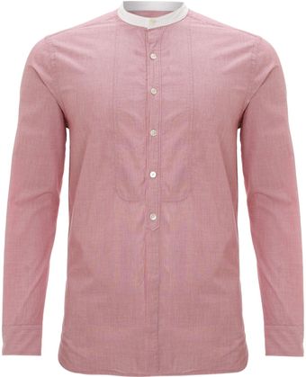 Farrell Bib Front End On End Shirt - Lyst