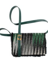Fendi Daisy Beaded Shoulder Bag
