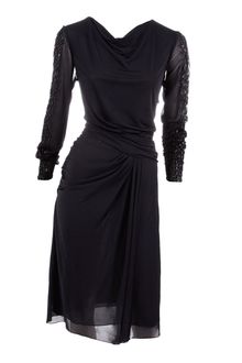 J. Mendel Tribal Draped Dress - Lyst
