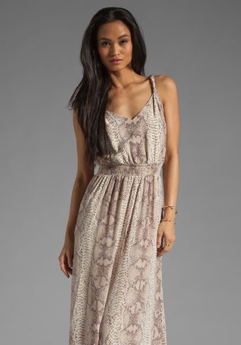 Jay Godfrey Powell Twisted Strap Maxi Dress - Lyst