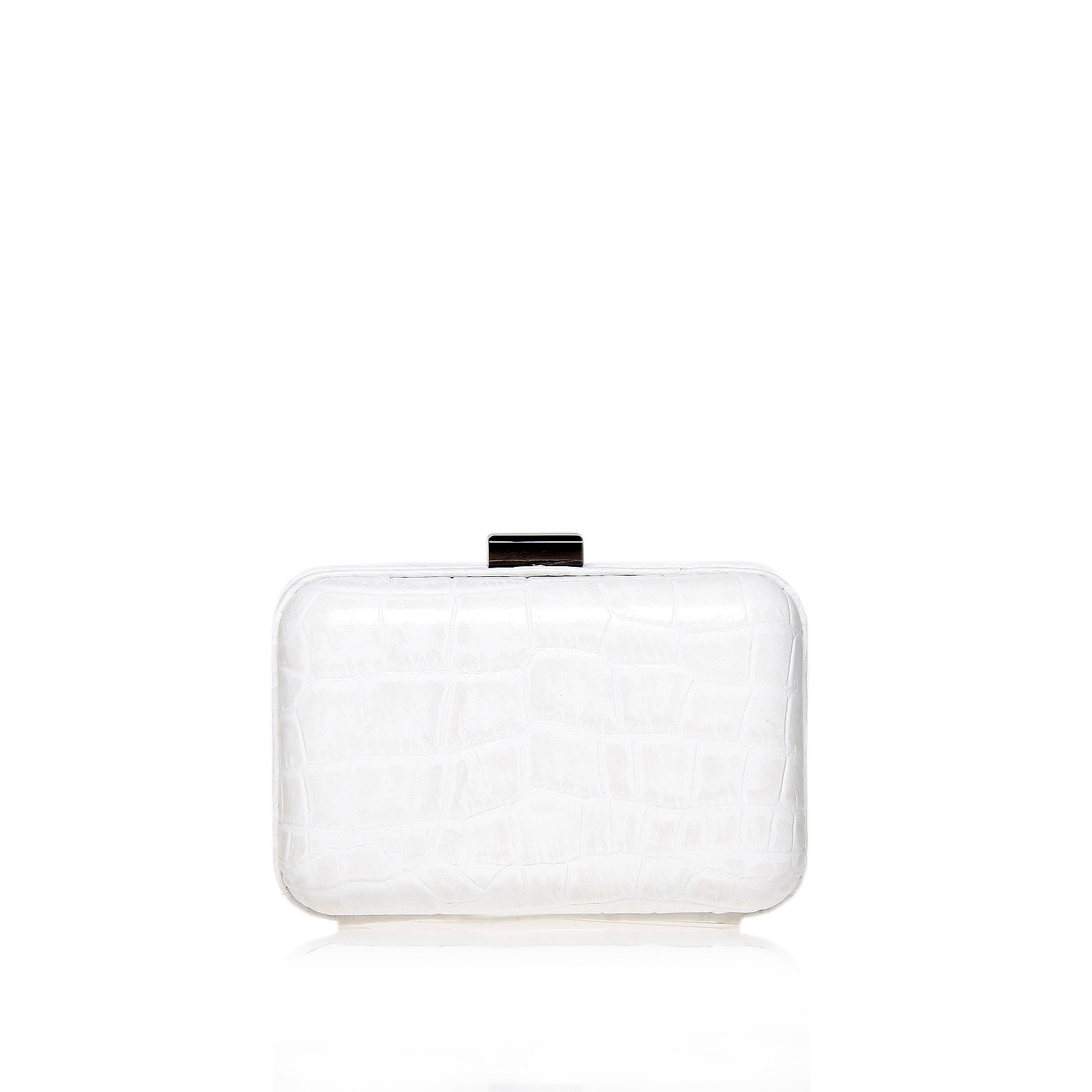 white clutch box