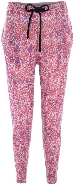 pink jogging bottoms womens