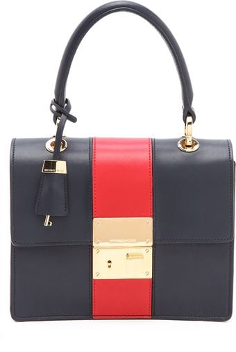 Michael Kors Collection Middleton Stripe Bag - Lyst