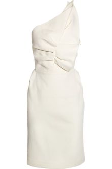 Roland Mouret One-Shoulder Wool Blend Dress - Lyst