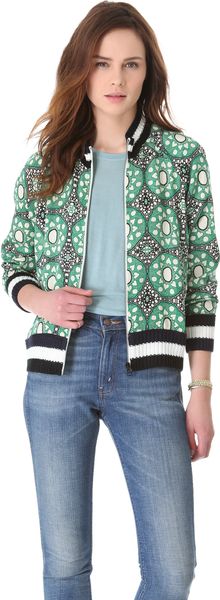 Sea Silk Knit Windbreaker - Lyst