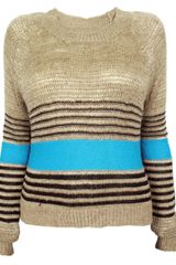 Thakoon Addition Striped Pullover Sweater