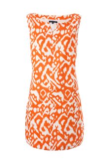 Tommy Hilfiger Aurora Ikat Print Sleeveless Dress - Lyst