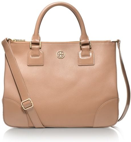 tory burch robinson large zip tote