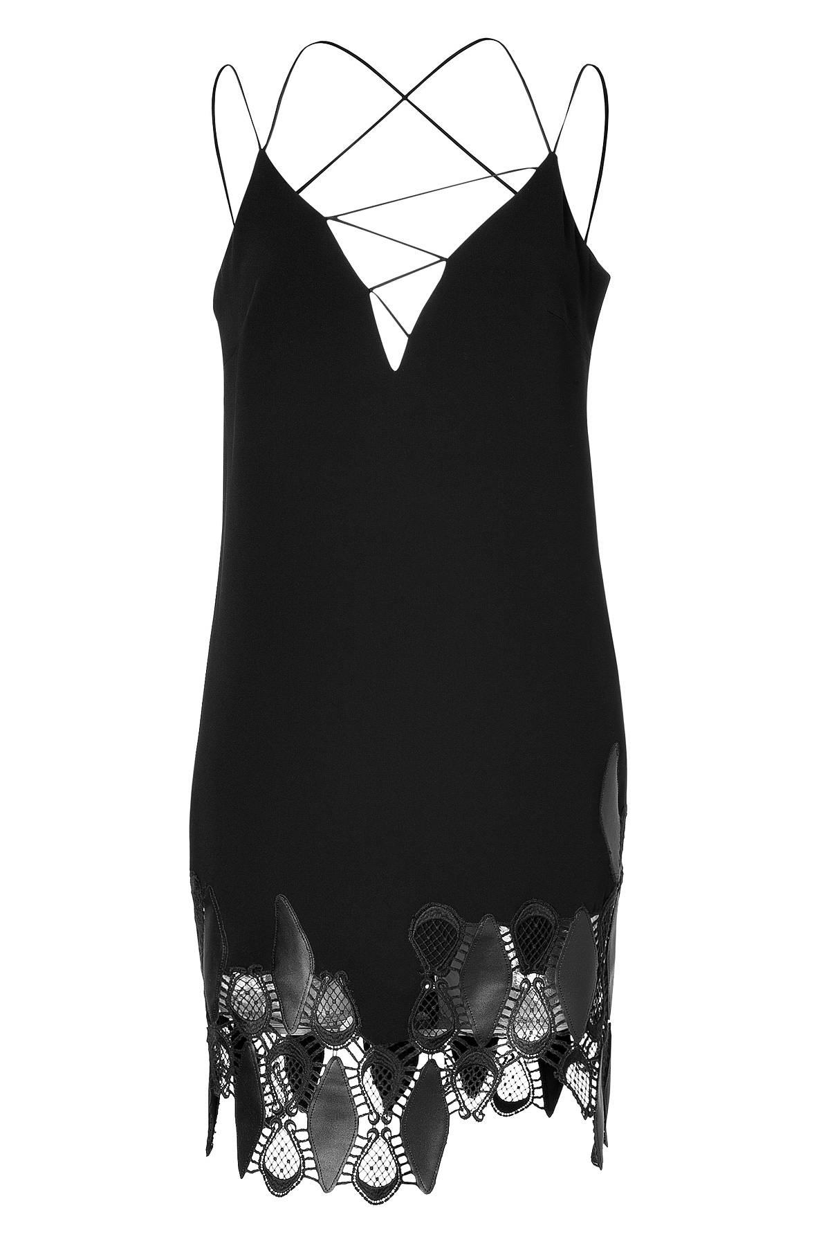 black versace gown