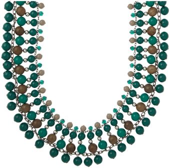 Weekend By Maxmara Statement Necklace with Ribbon Tie - Lyst