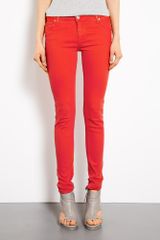 Victoria Beckham Carnation Power Skinny Jeans
