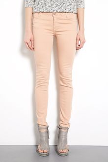 Victoria Beckham Nude Power Skinny Jeans - Lyst