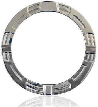 Balmain Metal Circle Bracelet - Lyst