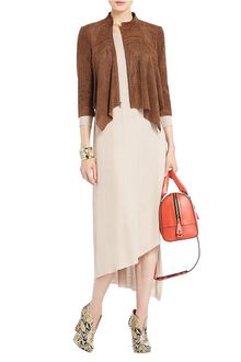 BCBGMAXAZRIA Bri Cropped Laser-cut Jacket - Lyst