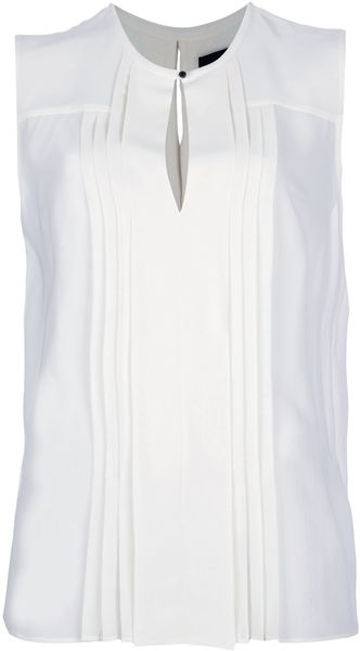 Belstaff Pleated Blouse - Lyst