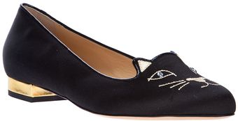 Charlotte Olympia Kitty Ballerina - Lyst