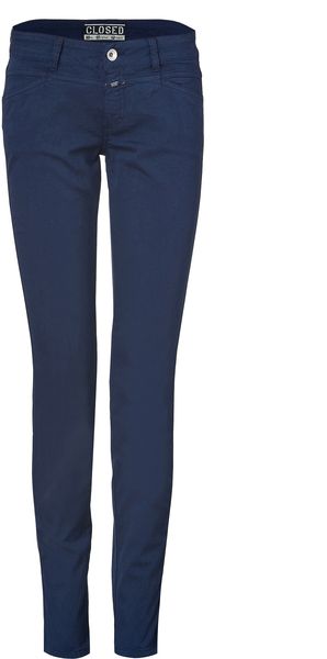 Closed Indigo Blue Pedal Star Pants - Lyst