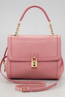 Dolce & Gabbana Miss Dolce Leather Satchel Bag - Lyst