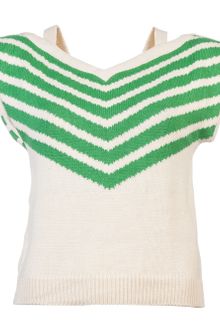 Lauren Moffatt Chevron Knit Sweater - Lyst