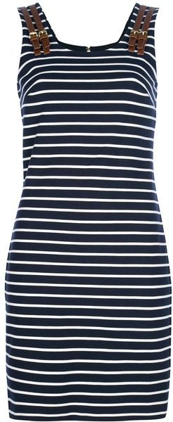 Michael Kors Fitted Dress - Lyst