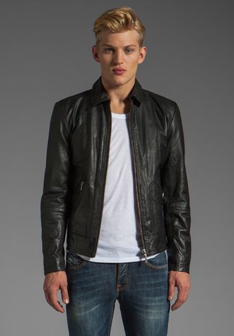 Nudie Jeans Jonny Leather Jacket - Lyst