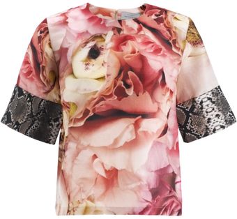 Preen Python Petal Tee - Lyst