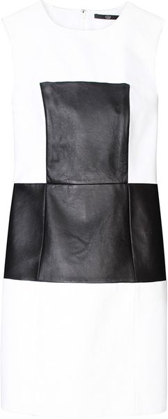 Tibi Amelie Paneled Dress - Lyst