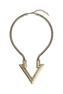 Topshop Arrow Point Necklace - Lyst