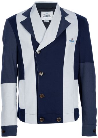 Vivienne Westwood Panelled Bicolour Jacket - Lyst
