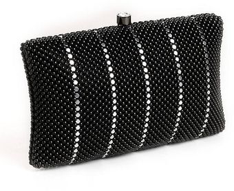 Whiting & Davis Crystal Pillow Minaudiere Bag - Lyst