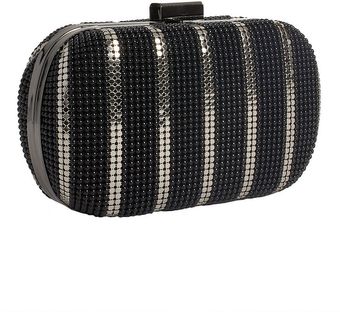 Whiting & Davis Metal Mesh Minaudiere - Lyst