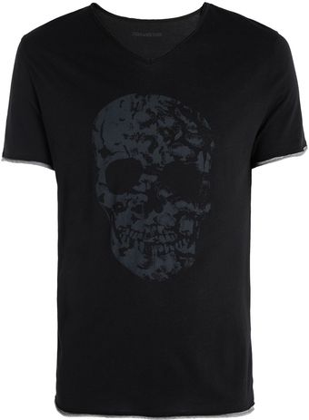Zadig & Voltaire T Shirt Tempo Bis Man - Lyst