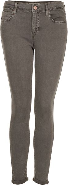 Moto Moto Pale Grey Leigh Jeans - Lyst