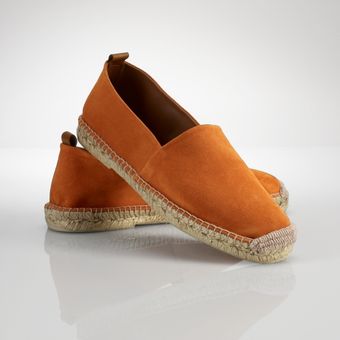 Ralph Lauren Bowsworth Suede Espadrille - Lyst