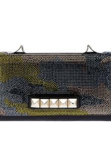 Valentino Va Va Voom Crystal Embellished Clutch - Lyst