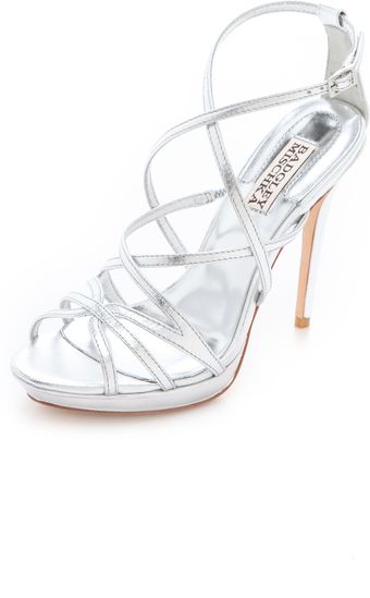 Badgley Mischka Adonis Ii High Heel Sandals - Lyst
