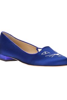 Charlotte Olympia Kitty Flat - Lyst
