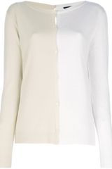 Emporio Armani Bicolour Cardigan