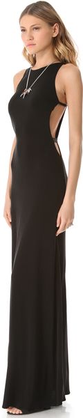 Issa Cutout Sleeveless Gown - Lyst