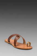 Joie A La Plage Roque Sandal in Cognacbronze