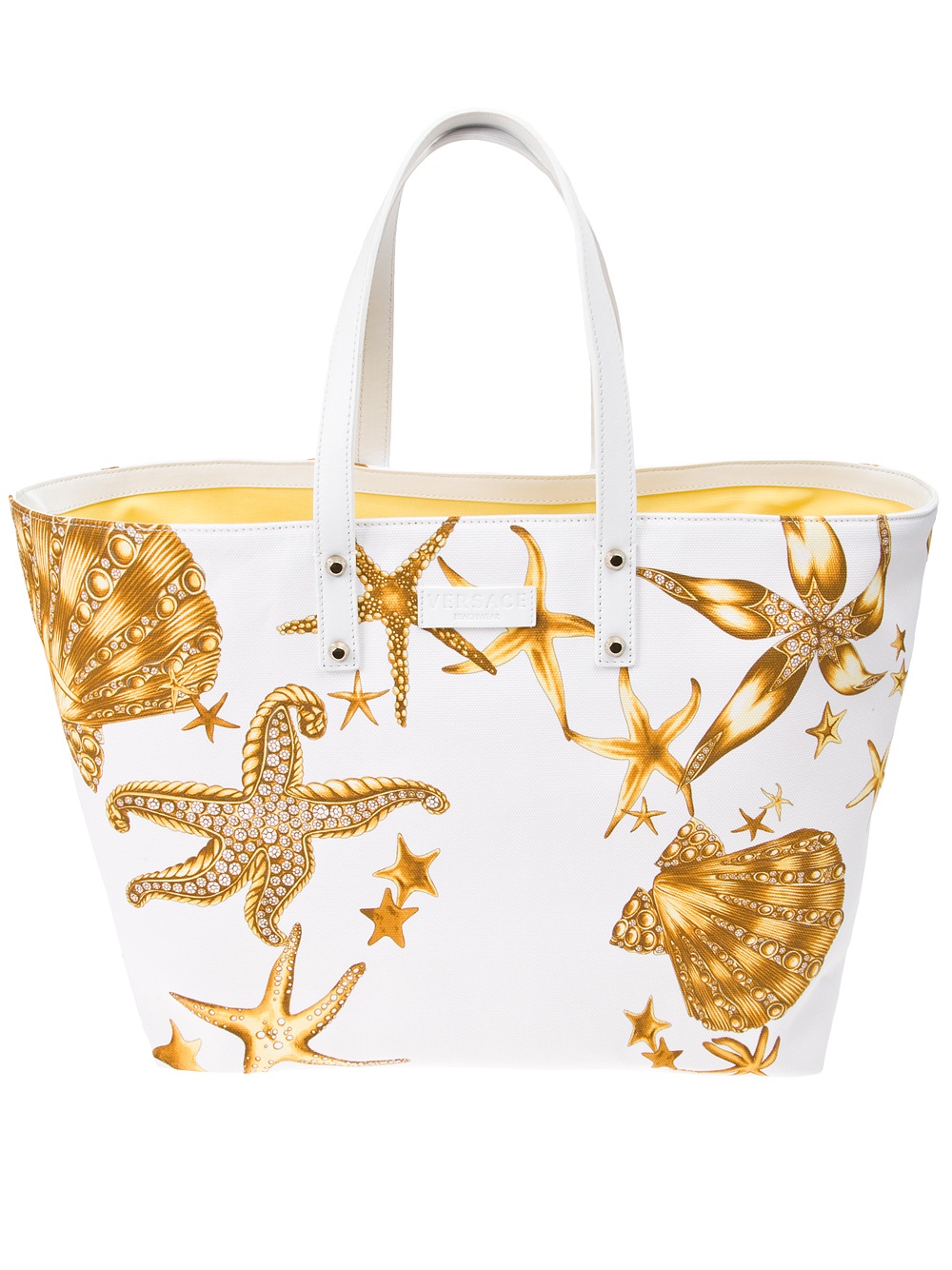 Versace Starfish Beach Bag in Yellow (white) Lyst