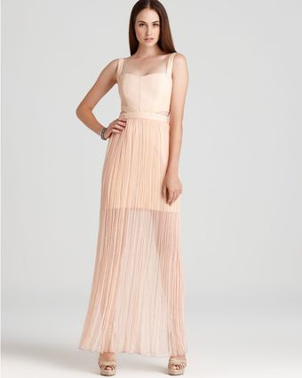 Alice + Olivia Dress Sweetheart Cutout - Lyst