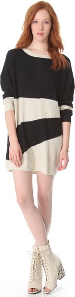 Boy by Band Of Outsiders Striped Sweater Dress - Lyst