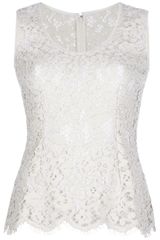 Dolce & Gabbana Lace Tank Top