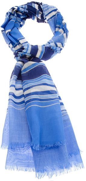 Ferragamo Cotton Scarf - Lyst