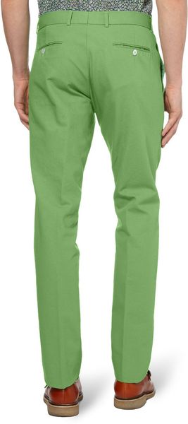 gucci green trousers