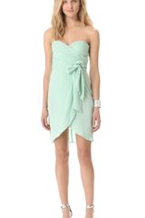 Catherine Malandrino Strapless Dress with Belt