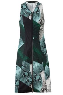 Proenza Schouler Python Printed Cotton Dress - Lyst