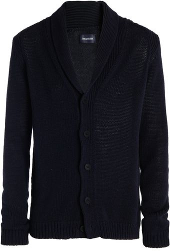 Zadig & Voltaire Cardigan Boni Co Man - Lyst